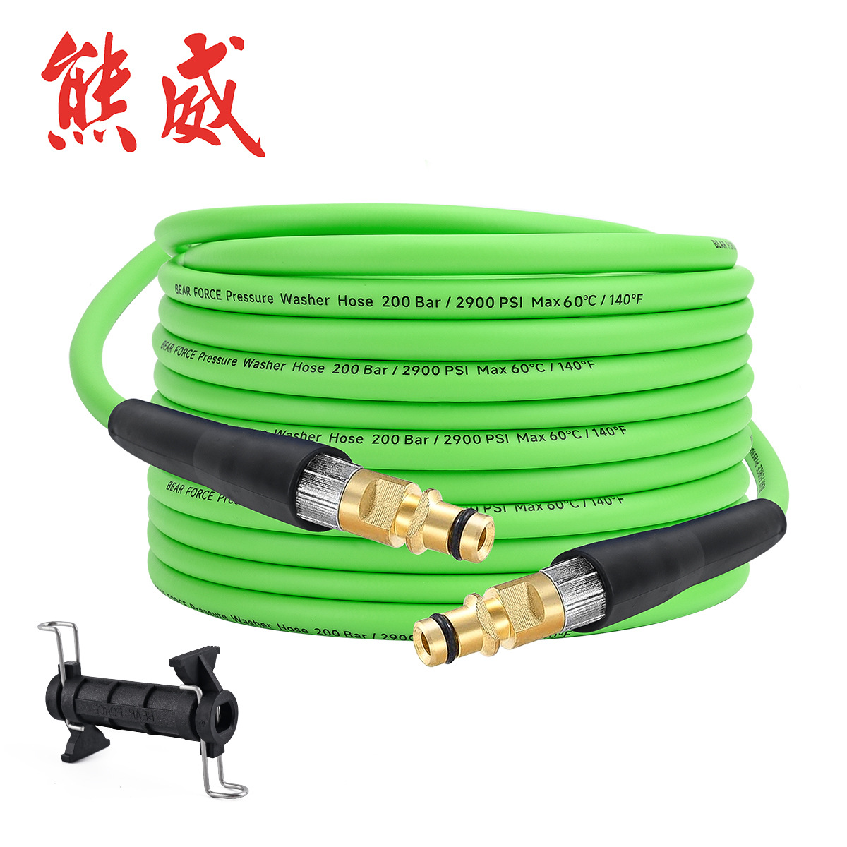 200bar 2900psi se adapta a Karcher k2-k7 lavadora de automóviles de alta presión lavadora tubería de agua de alta presión tubería de extensión de PVC