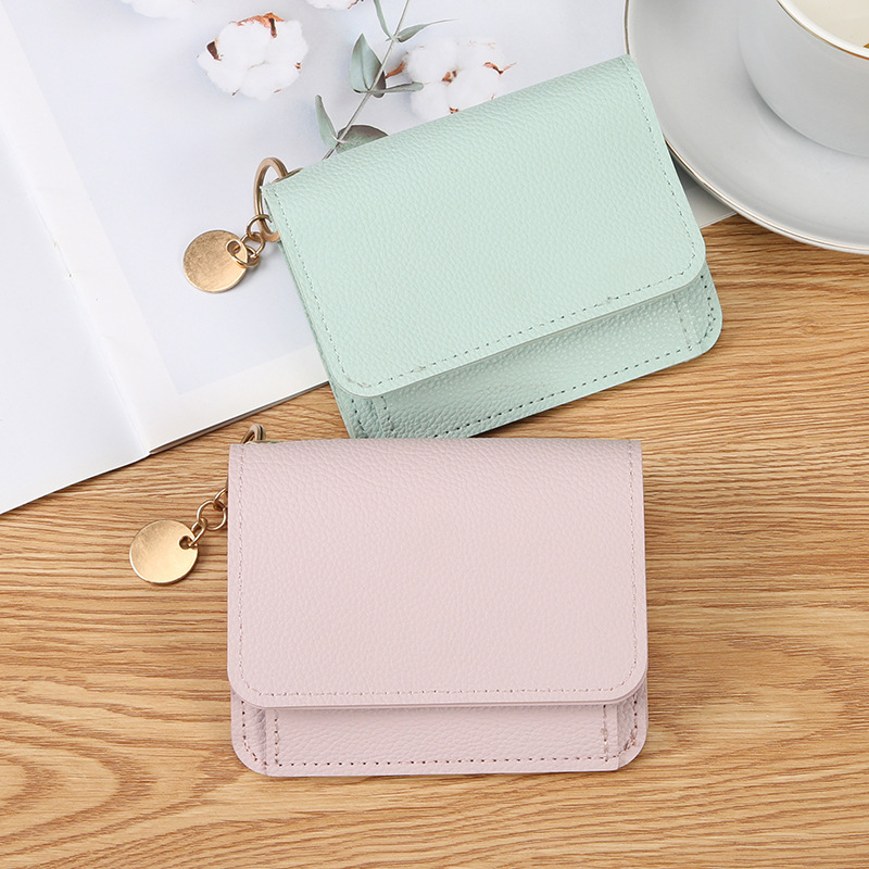 Cross-Border Hot-Selling INS Small Wallet Women's High-End Feel 70% Off Stackable Coin Purse Short Clutch_voghion.com
