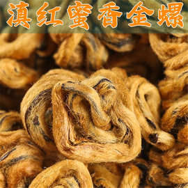 2025年新茶滇红茶红螺金螺蜜香凤庆茶叶散装现货批发蜜香型红茶