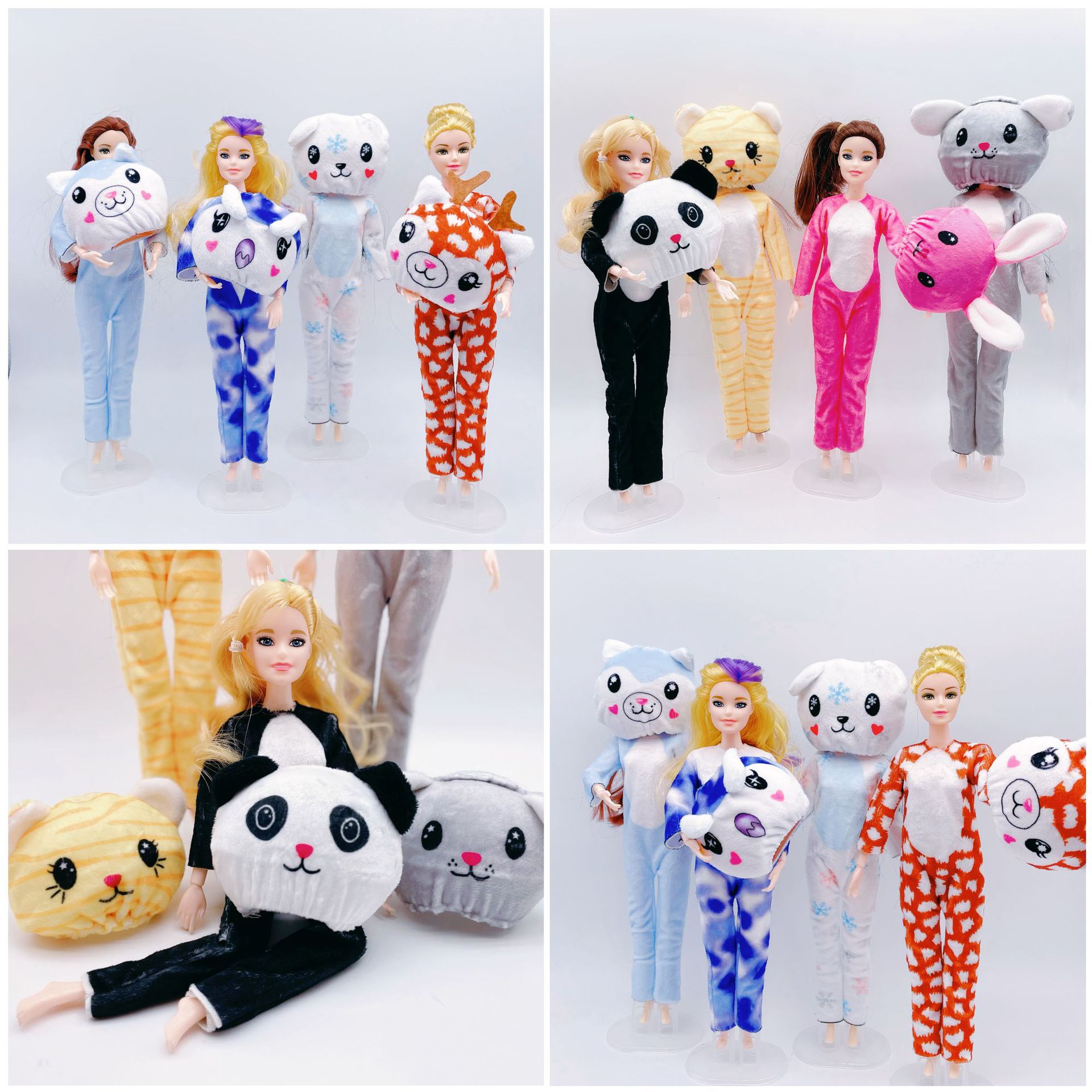 Bobby Surprise Doll Cute Pet Fashion Series New Princess Children's Toys Interactive Play-house Cartoon Animals