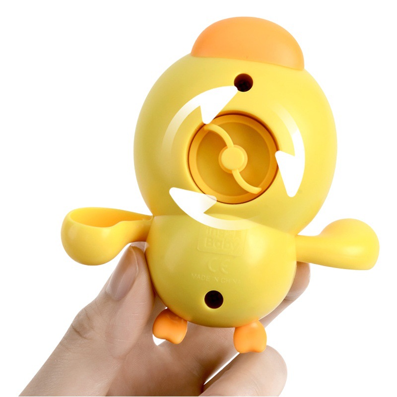 Transfronterizo bebé juguetes de baño Baño de los niños reloj natación pato Baño de buceo pato