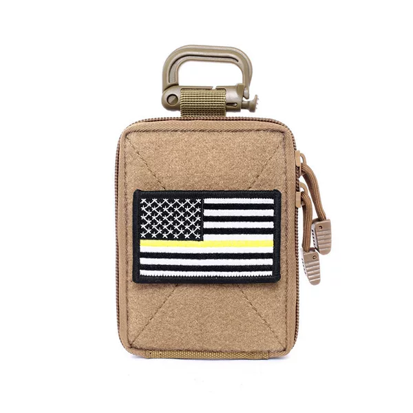 Outdoor Medical Cosmetics Bag Molle Camouflage Accessory Bag Multifunctional Small Waist Bag Edc Tool Bag