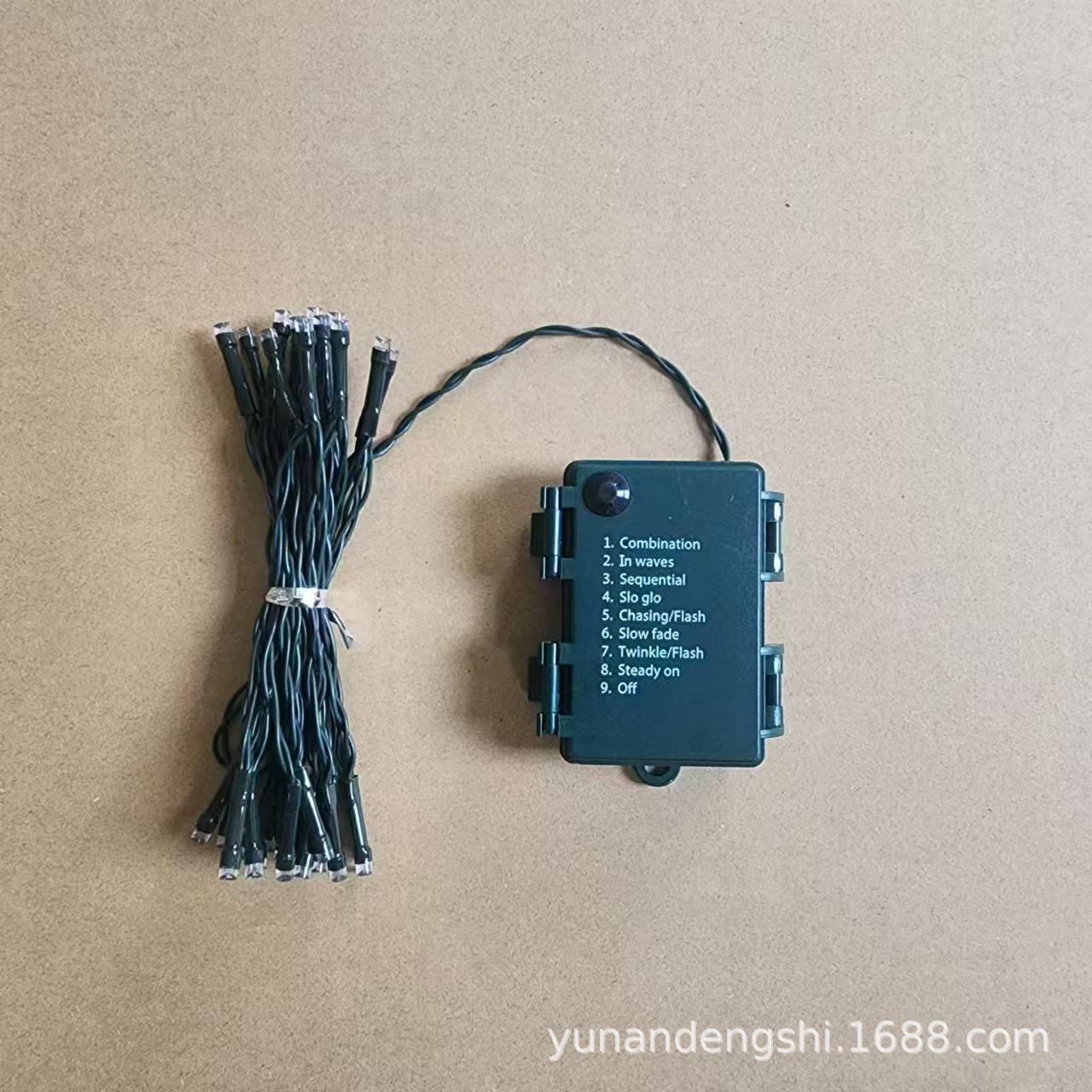 Waterproof String Waterproof Hydropower Decoration Box Holiday Lights Festival 3AA Decorative Light String Decoration LED Luminous Battery Light String 3