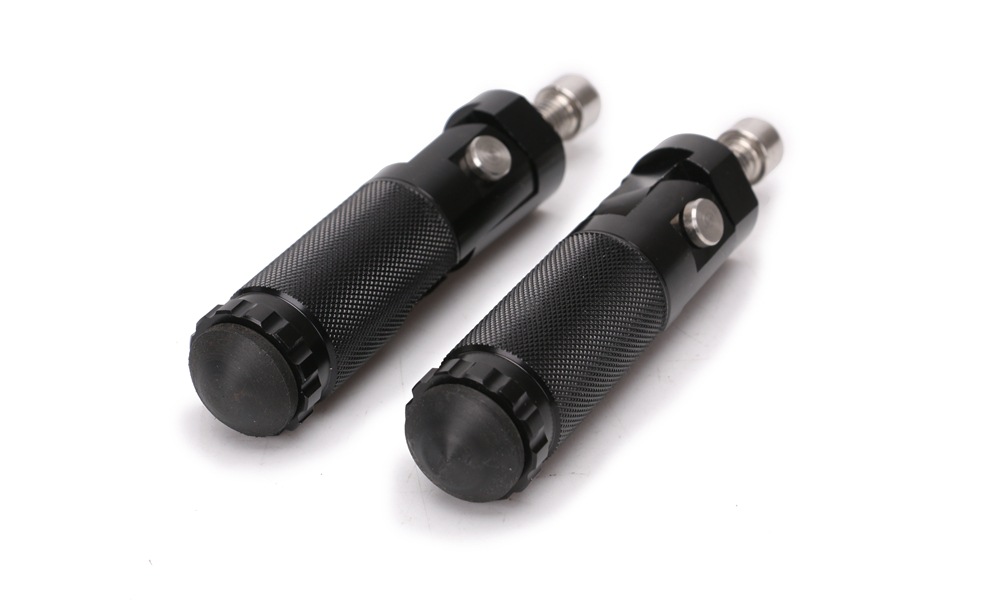 Motorcycle Modification Accessories Cnc Aluminum Alloy Foldableing Pedals Round Pedals Ktm Harley Kawasaki Modified Rear Pedals