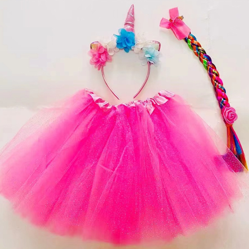 独角兽辫子3件套