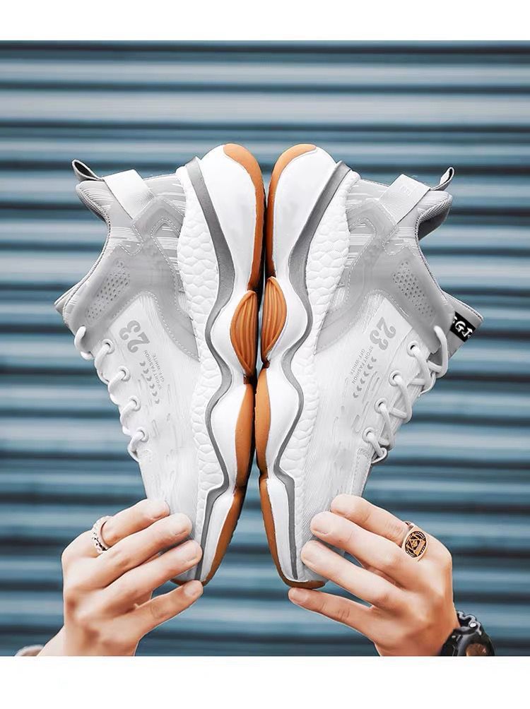 Herren Basketballschuhe Wanderschuhe Tennisschuhe Sneakers Stoff Canvas gepolsterte Schuhe_voghion.com