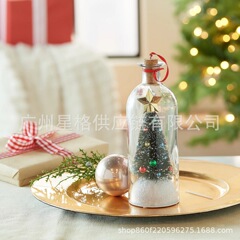 跨境亚马逊 Mr. Christmas Christmas 圣诞瓶中信装饰瓶