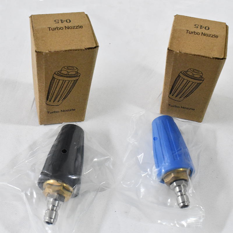 现货热销高压水枪莲花喷头铜360旋转喷嘴陶瓷芯清洗除锈高效喷雾