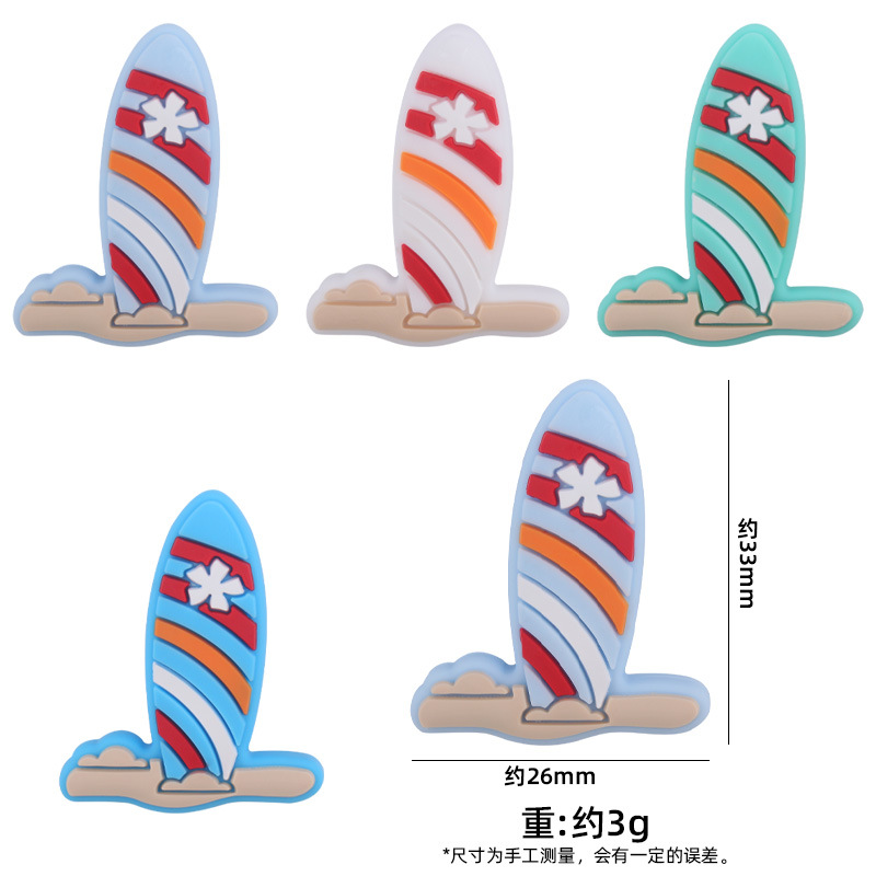 Bebé suministros de dibujos animados de silicona cohete pequeño mordedor creativo DIY bebé mordida pegamento molar anti-gota cadena Accesorios