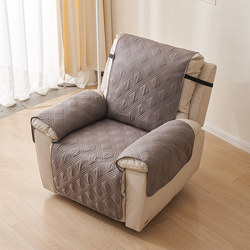 Silla eléctrica Four Seasons Cojín de sofá antideslizante universal Funda de sofá moderna simple Cojín de sala de estar Cojín de respaldo Funda de sofá de una pieza