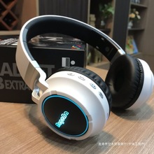 无线蓝牙耳机头戴式发光重低音手机电脑通用运动音乐游戏耳麦包耳