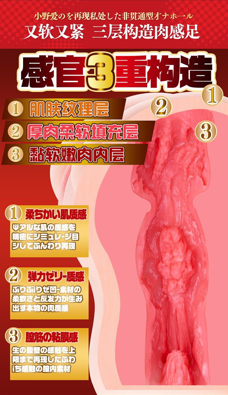Manual Male Masturbator Cup in TPE with Skin-Tone Design — detail image 7