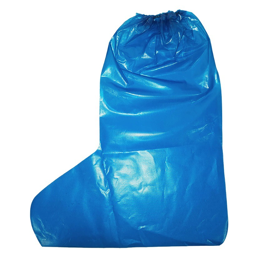 Фабричные прямые одноразовые бахилы, водонепроницаемые утолщенные Длинные трубки, чехол для фермерских ботинок, профилактика эпидемий, Нескользящие, дрейфующие на открытом воздухе, износостойкие