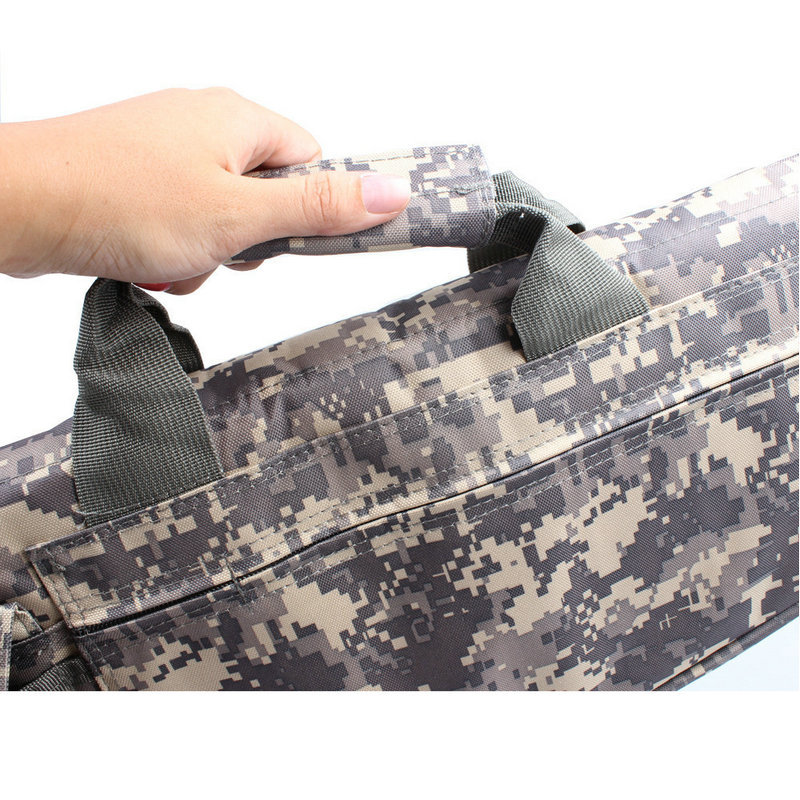 Amazon explosión multifuncional al aire libre 1.2 m bolsa de armas bolsa de pesca 1 m táctica camuflaje biselado bolso de hombro