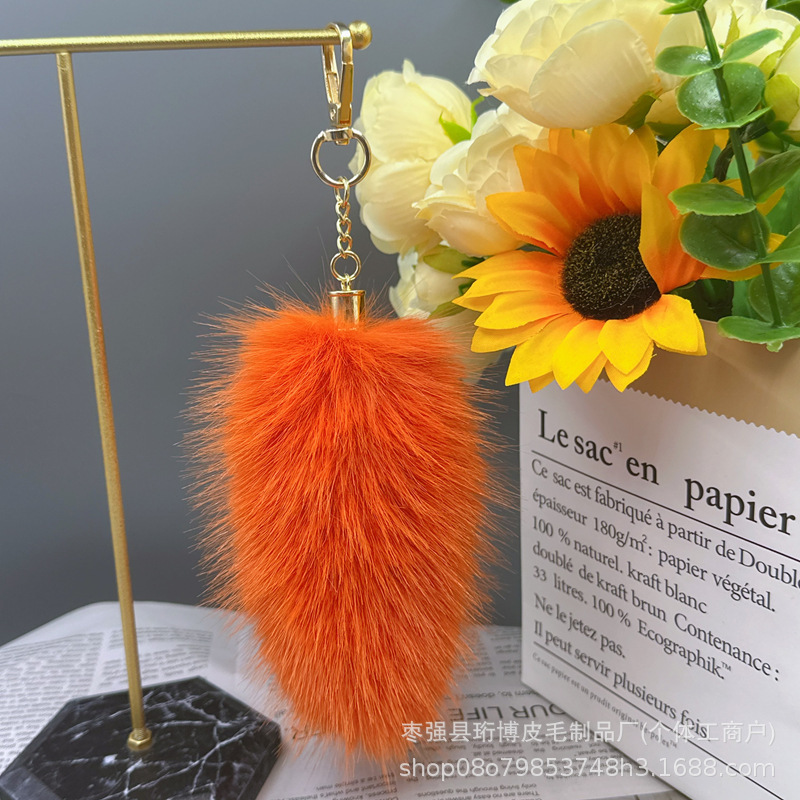 Imitation Fox Fur Tail Keychain Pendant, Cute Plush Bag Car Decoration, Anime Accessories Wholesale Imitation Fox Fur Tail Keychain Pendant, Cute Plush Bag Car Decoration, Anime Accessories Wholesale