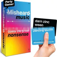 Новый трансграничный продукт Misheard Music — игра «Лирическая ересь» с угадыванием текстов песен.