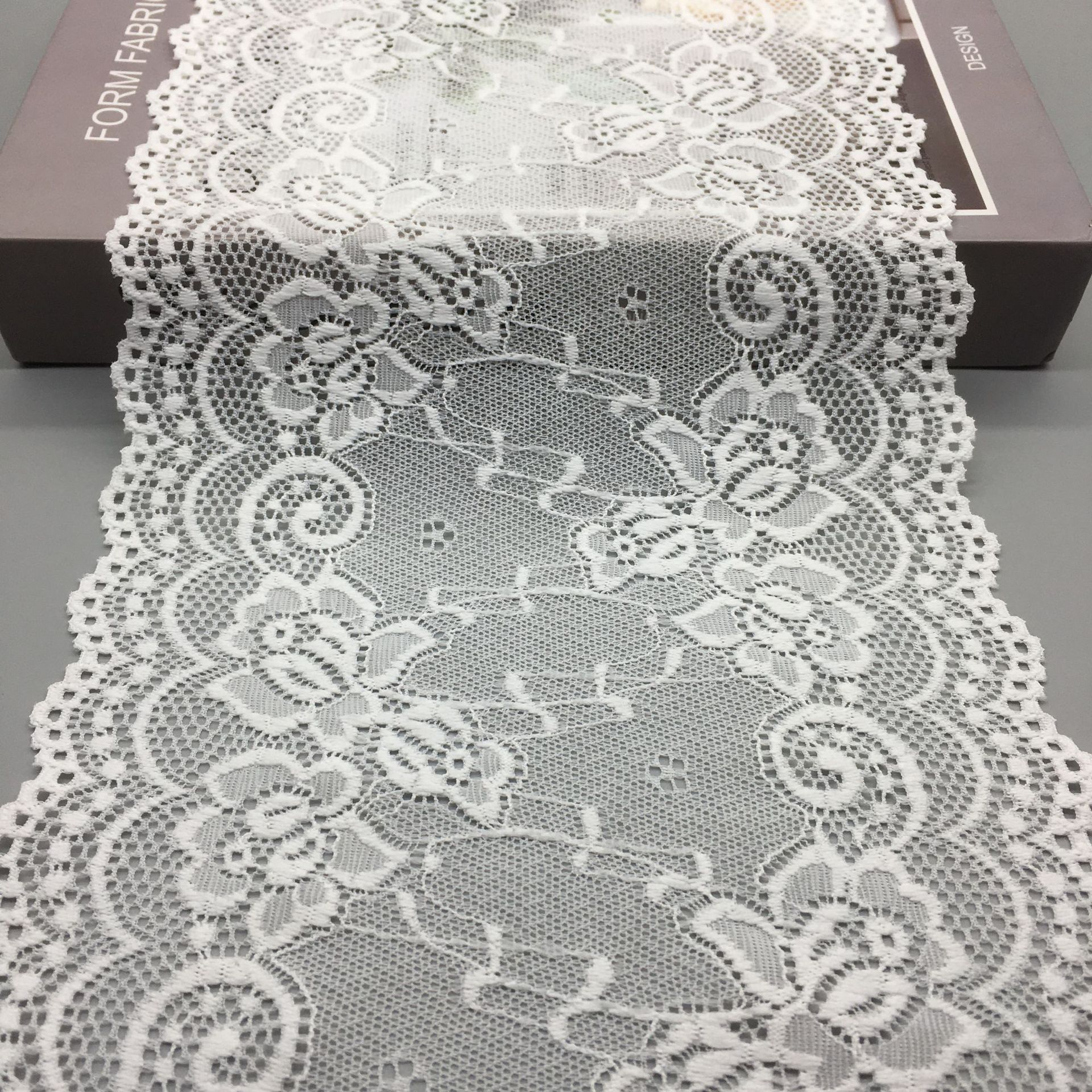 锦氨蕾丝花边 18cm弹力花边 文胸内衣睡裙手套辅料花边 服装辅料
