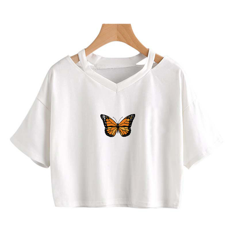 Butterfly Print Top - Image 2
