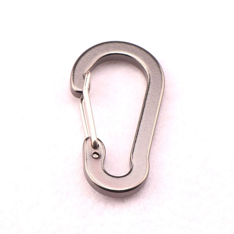 Alta calidad N ° 5 S-tipo aleación de aluminio hebilla de resorte 5 establece embalaje opp