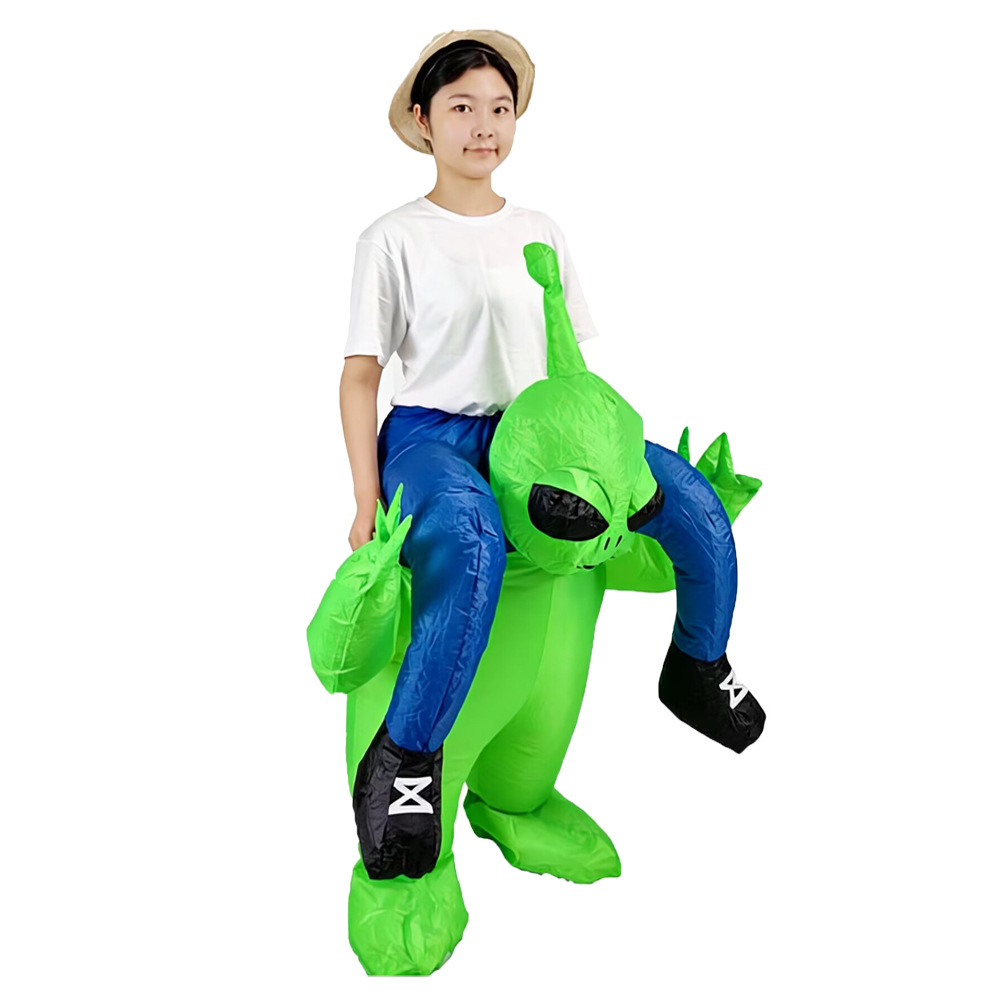 Disfraz Inflable de Alienígena para Adultos y Niños de Tela Impermeable para Halloween y Fiestas image 6