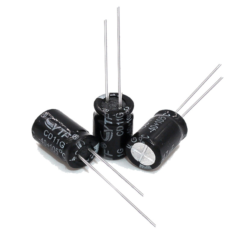 Aluminum electrolytic capacitor 100V 2200UF 22x40mm power adapter common capacitor through-hole plug-in