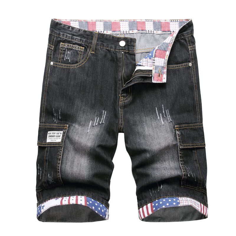Original European and American Style Fashion Tooling Men's Jeans Original European and American Style Fashion Tooling Men's Jeans