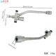 Cross-border high-pressure car wash water gun suit multifunctional foam flushing two-in-one nozzle stainless steel combination head