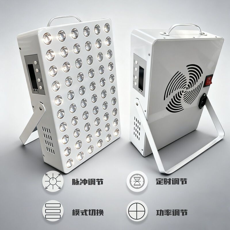 クロスボーダー 150 ワットパネル赤色光理学療法ランプ家庭用 60 ライトデュアルコア LED 赤色光加熱全身美容理学療法ランプ|undefined