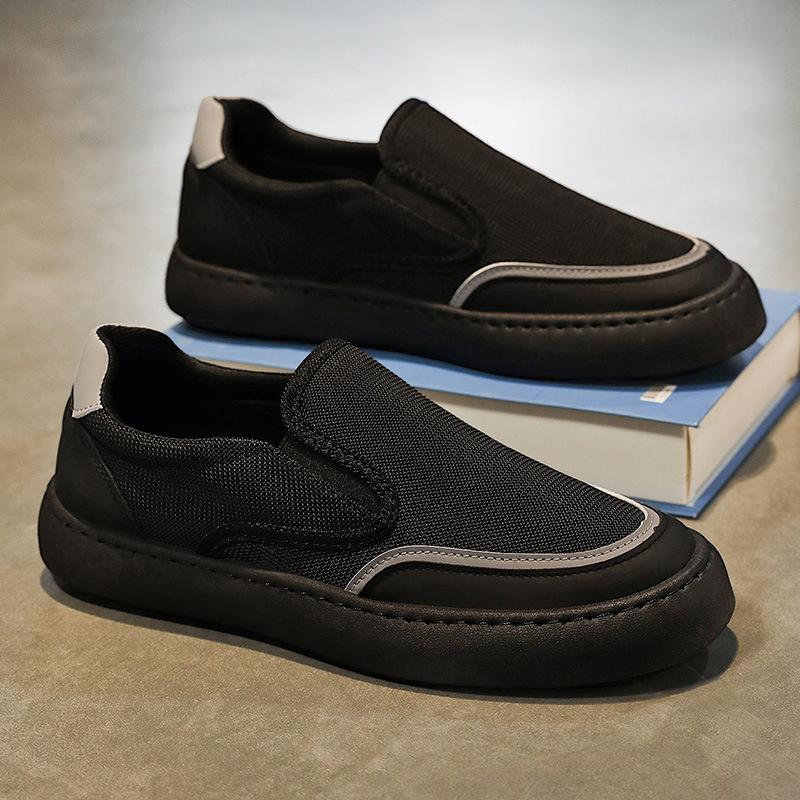 Spring And Summer Breathable Slip-On Lightweight Men's Casual Shoes, Mesh Luxury-Inspired Old Beijing Cloth Shoes, Men's_vogvips.com