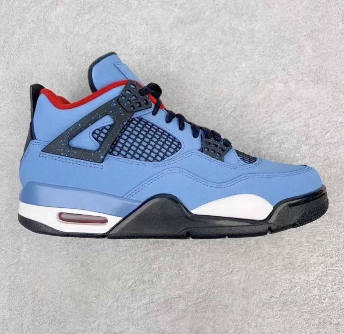 Putian AJ4 hembra eléctrica Jordan hembra eléctrica negro cemento París zapatos de baloncesto puro original Joe4 Duck Duck AJ3 zapatos de baloncesto cojín de aire