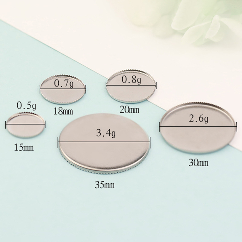 round accessory with accessories stainless steel
