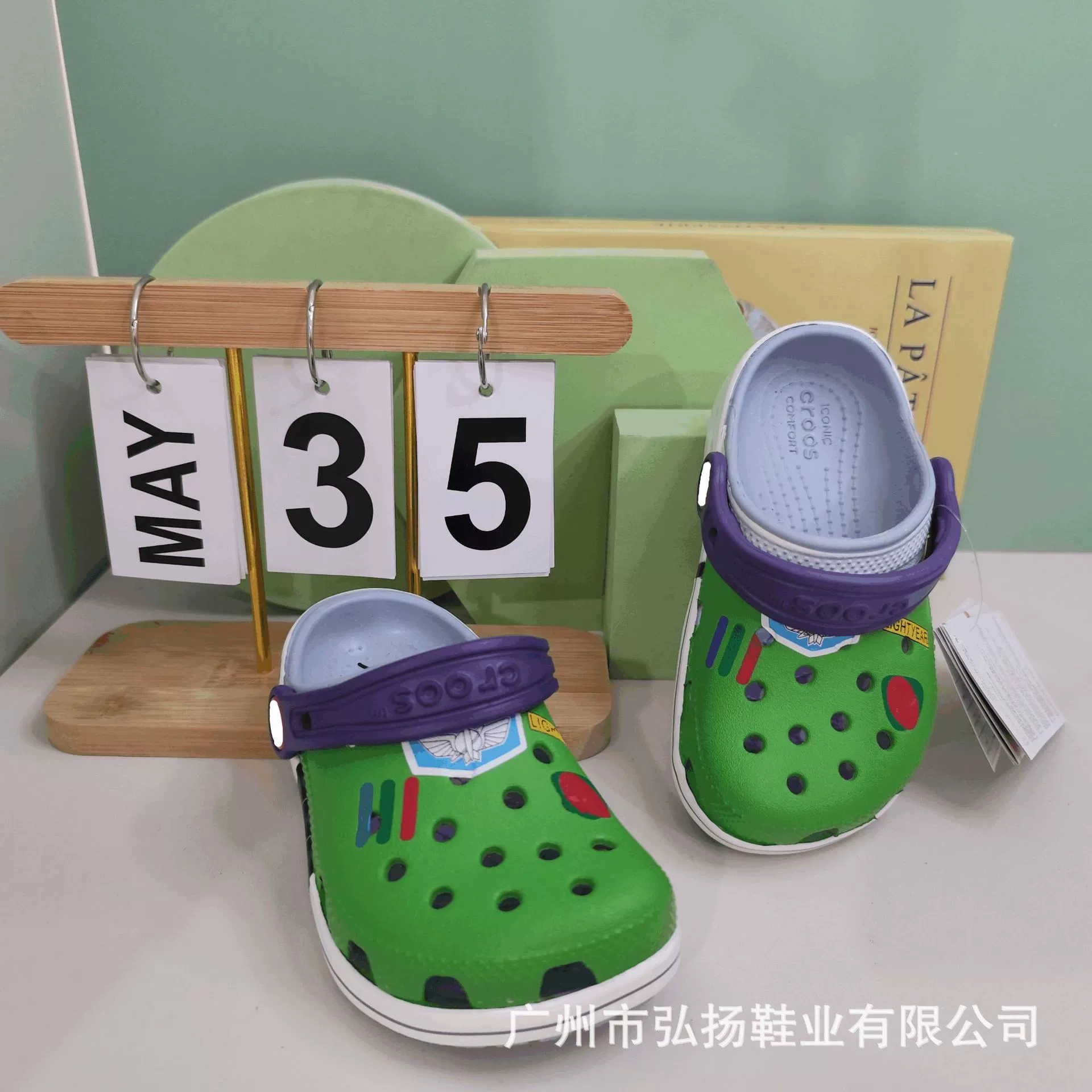 Новые детские сабо «История игрушек», сандалии-тапочки, пляжная обувь для мальчиков и девочек, нескользящая и износостойкая, оптом.