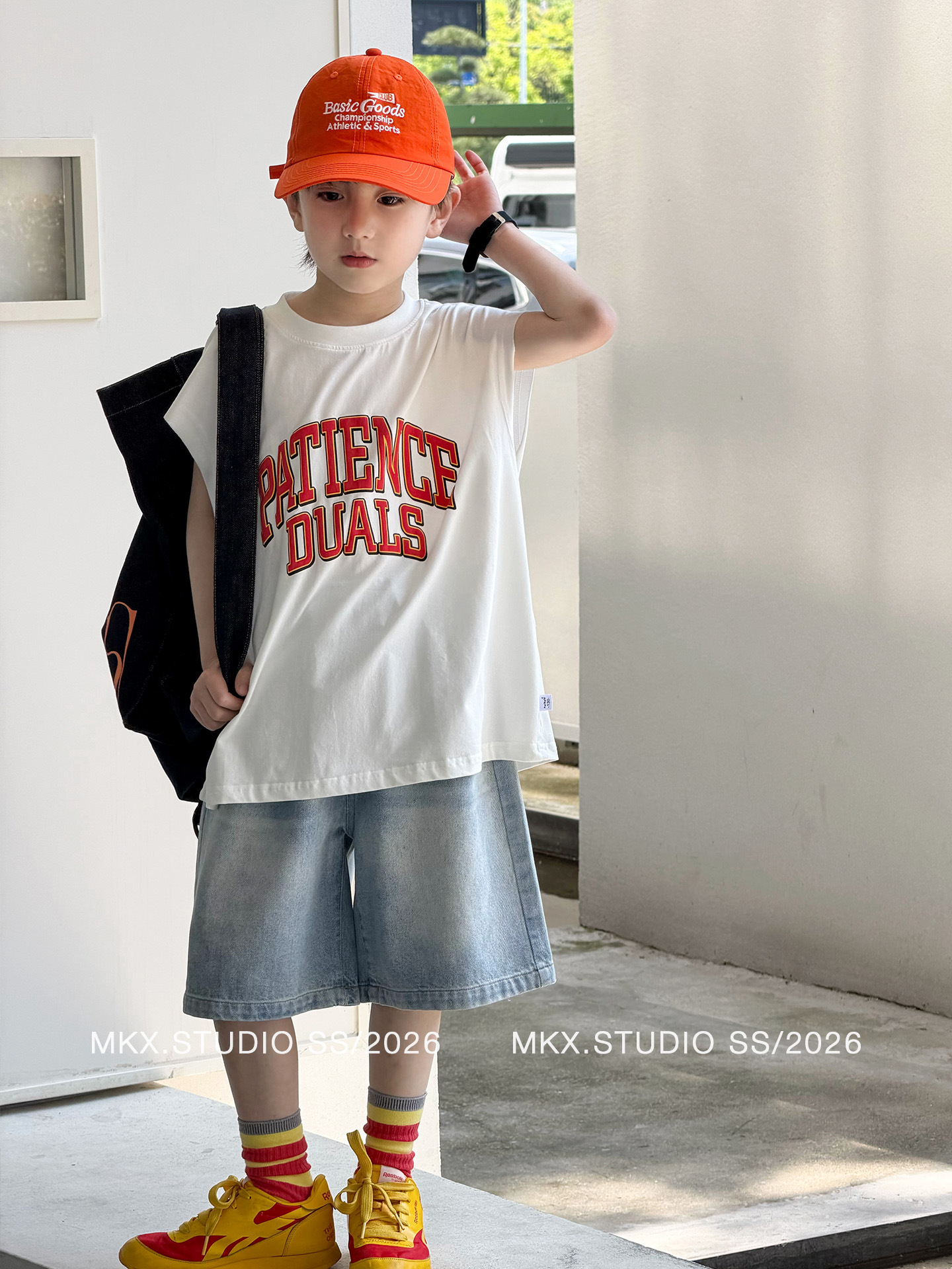 Pantalones Cortos de Mezclilla con Rasgados para Niños de Algodón, Suave, para Verano
