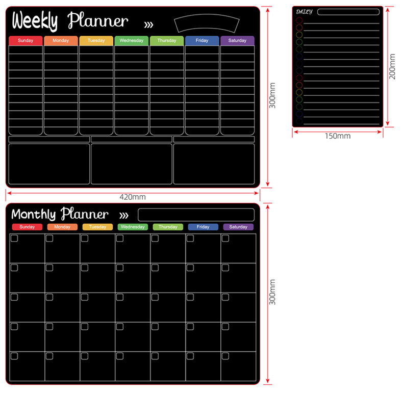 Title 1, Calendrier Magnétique Tableau Blanc Adhésif Mur...