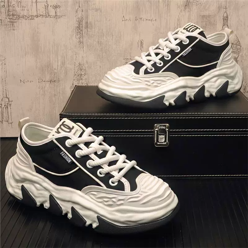 Тенденция 2025 новые дикие белые туфли европейской станции