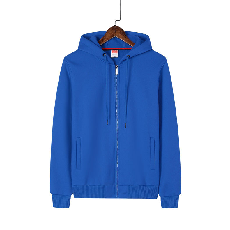 Sudadera con capucha y cremallera de lana de cordero, con logotipo bordado personalizado, uniforme para actividades de trabajo en equipo, uniforme para clases, camisa para actividades, hecha a medida.