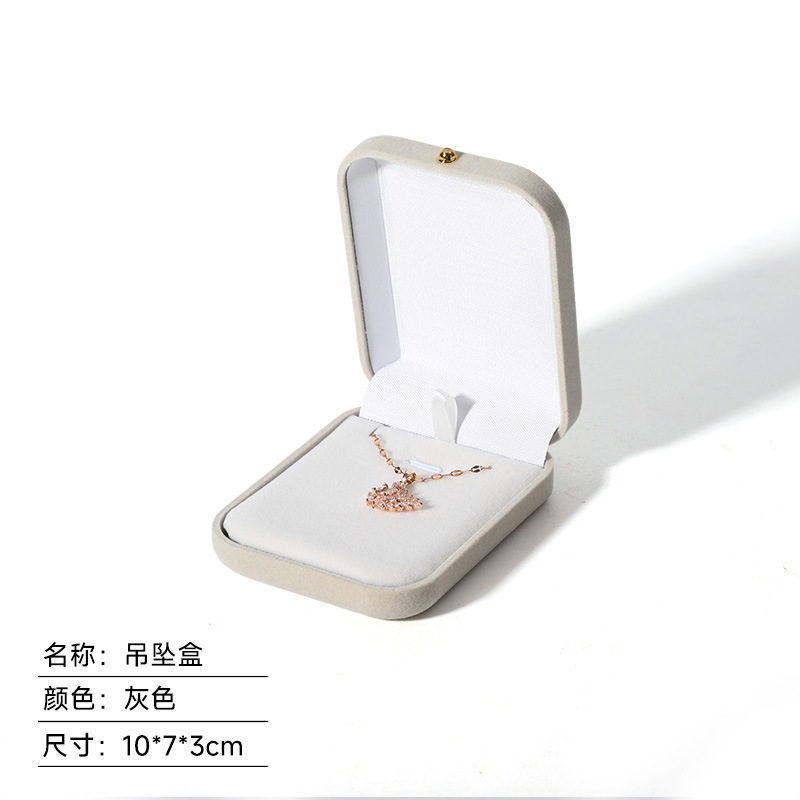 ゴールデンバックルベルベットジュエリーボックスイヤリングボックスネックレスボックスリングボックスイヤリングボックスベルベットジュエリー包装ボックスイヤリングボックス