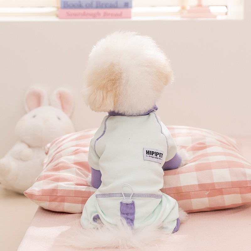 26 primavera y verano delgada cuatro patas abdominal abrigo abrigo abrigo abrigo pijama gato ropa de perro ropa de perros pequeños y medianos image 19