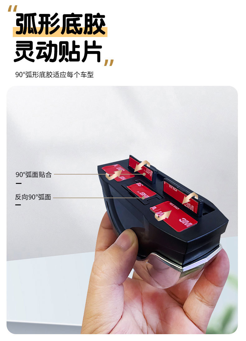 Car Ashtray Car Door Ashtray Wind-proof Fly-ash-proof Metal Inner Tank Ashtray Creative Home Car Dual-use