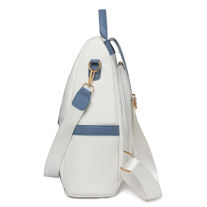 Mochila antirrobo para mujer 2024 nueva versión coreana de cuero suave moda todo fósforo momia bolsa de viaje para mujer mochila de gran capacidad