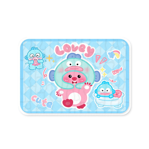 Cartoon aunt pad, cute menstrual pad for girls dormitory, menstrual period, anti-side leakage, machine washable, available in all seasons