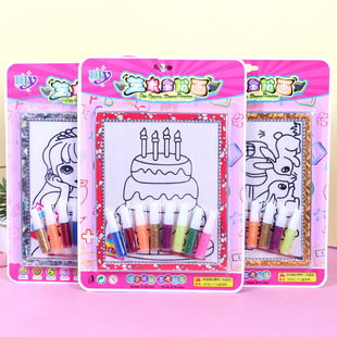 �ߙn8֧����z�����b�Tɫ��ɫˇ�gɳ��ˮ�ʃ�ͯ�ֹ�DIY����20