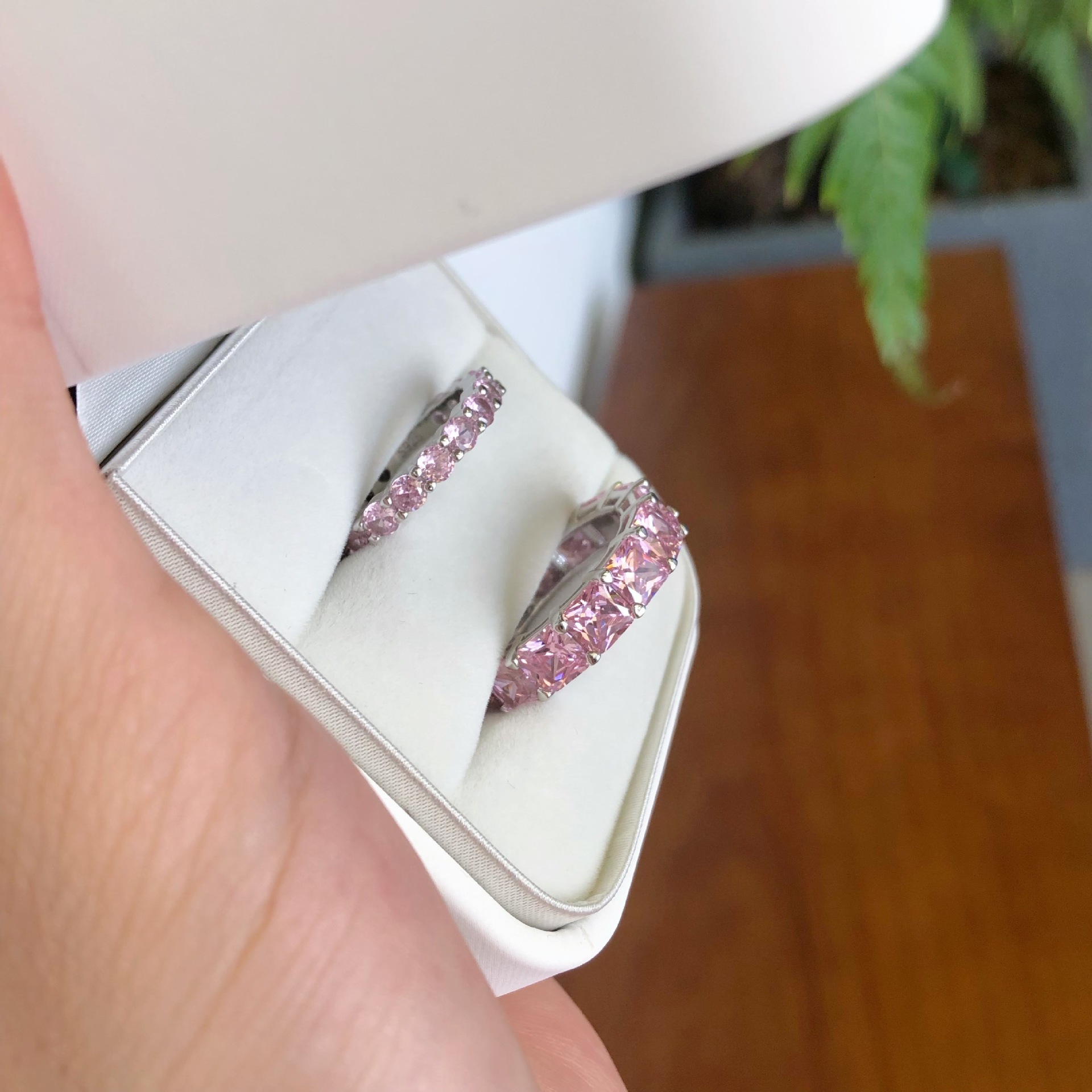7g Weight Zircon Inlay Material Rings Classification 6, 8, 9 Ring Size 1 Piece Quantity Holiday, Daily Occasion 925 Sterling Silver Material U Shape, Water Droplets, Heart Shape Pattern Women's Gender Inlay Design IG Style, Shiny Style 925 Sterling Silver Zircon U Shape Water Droplets Heart Shape Rings 19