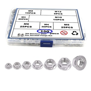150pcs 304���P���X���Ƿ��m��ĸ���m���������i�o��ĸ�M���׼�