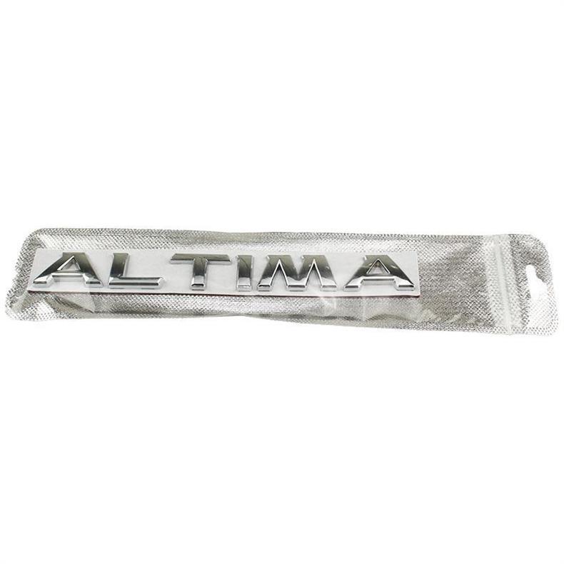 ALTIMA car emblem is suitable for Nissan modification, metal ALTIMA letter logo sticker for the trunk tail