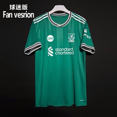 新2526利物浦二客球迷版球衣11号萨拉赫7号维尔茨20号若塔足球服