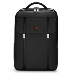 十字勋章简约笔记本电脑包男士高端商务背包大容量防水双肩包男