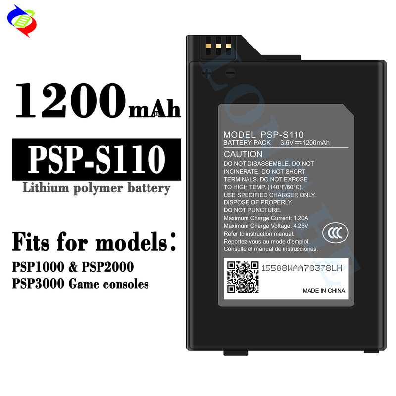 Suitable for Sony Psp-S110 Game Controller Battery Psp1000 Psp2000 Psp3000 Factory Wholesale Suitable for Sony Psp-S110 Game Controller Battery Psp1000 Psp2000 Psp3000 Factory Wholesale