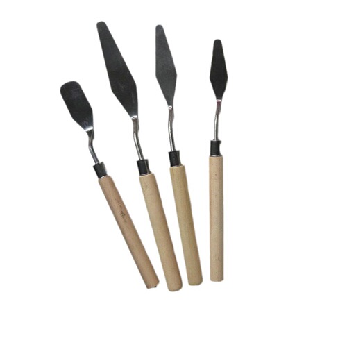 Wholesale art painting oil painting knife, extra small palette knife scraper, flat oil painting knife paint scraper