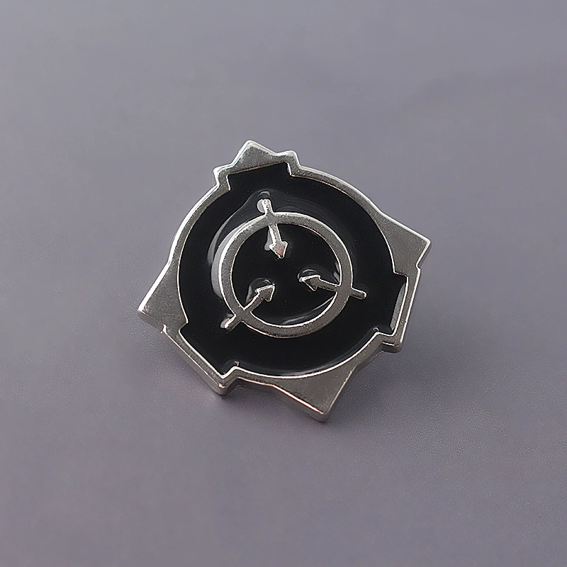 SCP Foundation Metal Brooch Paranormal Phenomena Mysterious Creature Collection Organization Badge